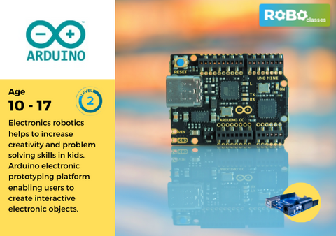 Arduino Robotics Classes Intermediate course
