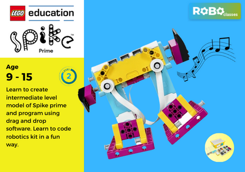 LEGO® SPIKE™ Prime classes with python level 4 course – ROBO CLASSES