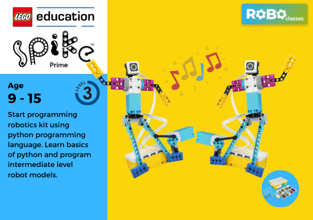 Spike Prime Programming LEGO® SPIKE™ Prime Classes With Python