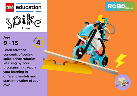 LEGO® SPIKE™ Prime classes with python level 3 course – ROBO CLASSES