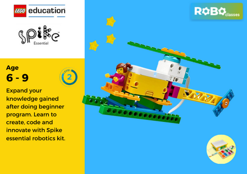 LEGO® SPIKE™ Prime classes with python level 4 course – ROBO CLASSES