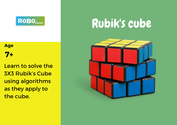 Rubick Basic Rubik's cube for beginners – ROBO CLASSES