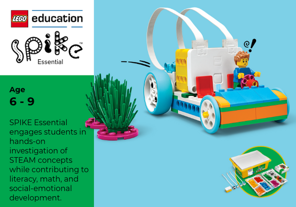 LEGO® SPIKE™ essential beginner with kit – ROBO CLASSES